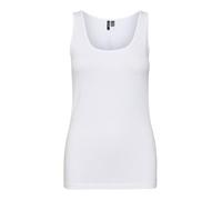 Vero Moda VMLULU JRS GA Noos Débardeur Long, Blanc éclatant., M