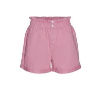 VERO MODA Vmlyra HR Paperbag Mix Short pour Femme, Pink Cosmos, S