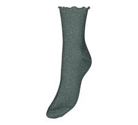 VERO MODA Vmmagic Chaussettes à Paillettes Noos, Baume Green, Taille Unique Femmes