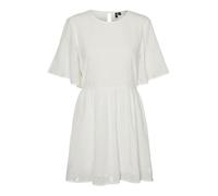 Vero Moda VMMAJA 2/4 Mini Dress WVN Robe, Blanche-Neige, XS Femme