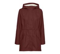 VERO MODA Vmmalou Noos Veste enduite Courte, Fired Brick, XL Femme