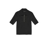 VERO MODA Vmmarina 2/4 Poloneck Pullover Noos Pull, Noir, XL Femmes