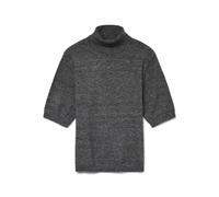 Vero Moda Vmmarina Noos Pull à col roulé 2/4, Gris foncé mélangé, XL