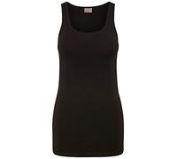 VERO MODA Vmmaxi My Soft Long Tank Top Noos, Débardeur Femme, Noir (Black), 40 (Taille Fabricant: Large)