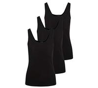 VERO MODA Vmmaxi My Soft UU Tank Noos Débardeur pour Femme, 3 x Noir., L