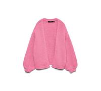 VERO MODA VMMAYBE Cardigan en Tricot pour Femme, Rose Cosmos, L