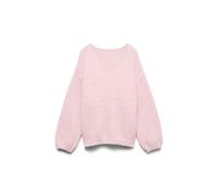 Vero Moda Pull Maybe 2way col en V Rose XL Femme