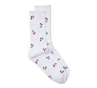 VERO MODA Vmmel Detail Chaussettes Noos, Blanche-neige, taille unique