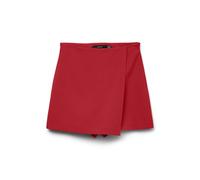 VERO MODA Vmmelina Hw Short Skort Solid Noos Jupe, Rouge High Risk, S Femmes