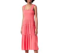 VERO MODA Vmmenny SL Smock Calf Dress WVN GA Noos Robe Longue, Cayenne, M Femme