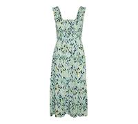VERO MODA Vmmenny SL Smock Calf Dress WVN GA Noos Robe Longue, Katydid/AOP : Hally, M Femme