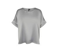 VERO MODA Vmmerle WVN GA Noos Haut à col Rond 2/4 T-Shirt, Gris, M Femmes