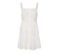 VERO MODA VMMILAN SL Short Dress WVN Robe, Snow White, M aux Femmes