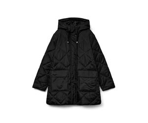 VERO MODA Vmmillie Tessa Manteau Noos, Noir, S