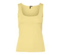 VERO MODA Vmmillion SL Square Top 2-Way JRS Noos Haut, Jaune pâle, XS Femmes