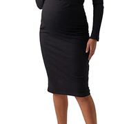 VERO MODA VMMLAVENDER HW Pencil Skirt VMA E. Noos, Aucune Information aux Femmes, Schwarz, S