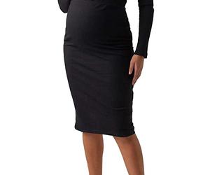 Vero Moda VMMLAVENDER HW Pencil Skirt VMA E. Noos, Aucune Information aux Femmes, Schwarz, XL