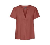 VERO MODA VMMYMILO SS Top WVN GA Haut, Marsala, M Femmes