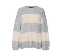 VERO MODA Vmnatahlie Ls O-Neck Pull GA Noos Tricot Femme