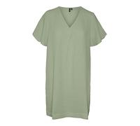 VERO MODA VMNATALI NIA SS Short Dress WVN Robe, Reseda, S aux Femmes