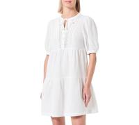 VERO MODA Vmnatali Robe Courte en Dentelle 2/4 WVN GA SPE Keid, Blanche-Neige, XS Femme