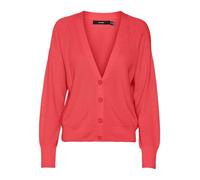 VERO MODA Vmnewlexsun LS Short col en V pour Voiture GA Noos Cardigan, Cayenne, S Femme