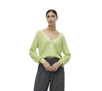 VERO MODA Vmnewlexsun LS Short col en V pour Voiture GA Noos Sweater, Kaki, L Femme