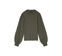 VERO MODA Vmnewlimone Ls Highneck Pullover Boo Pull à col Haut, Grape Leaf, S Femme