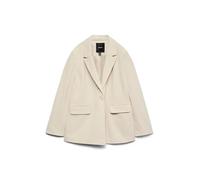 VERO MODA Vmnora Ls Blazer Ample Corduroy, Bouleau, S Femmes