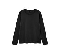VERO MODA Vmpaulina Ls T-Shirt GA JRS Noos, Noir, M Femmes