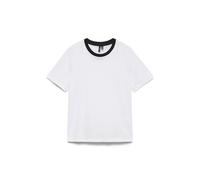 VERO MODA Vmpaulina SS T-Shirt GA JRS Noos, Blanc éclatant., M