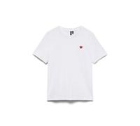 Vero Moda Vmpaulina SS T-Shirt GA JRS Noos, Blanc éclatant., M