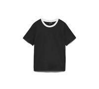 VERO MODA Vmpaulina SS T-Shirt GA JRS Noos, Noir, M