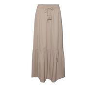 VERO MODA Vmpretty Hw Maxi Skirt WVN GA Noos, Jupe Moon, M Femmes