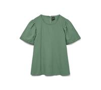 VERO MODA Vmpretty SS Top WVN GA Noos, Hedge Green, M