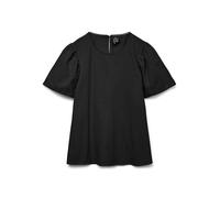 VERO MODA Vmpretty SS Top WVN GA Noos, Noir, M