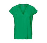 Vero Moda Vmqueeny Débardeur col en V C/S Haut, Vert Vif, L Femme