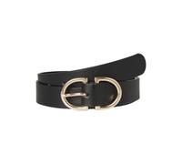 VERO MODA Vmsara Ceinture synthétique pour femme, Noir/détails : doré, 90
