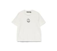 VERO MODA Vmsara Mette SS Top Box JRS GA Noos, Blanche-Neige, M