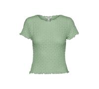 VERO MODA Vmshelby SS O-Neck Short Top VMA Noos, Vert fumé, XS Femme