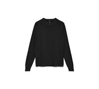 VERO MODA Vmsilje Ls Pull à col Rond Noos, Noir, XL