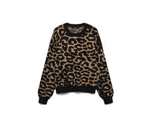 Vero Moda Vmsiljeanimal Ls O-NCK Pull GA Noos