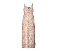 VERO MODA Vmsmilla Singlet Wrap Ankle Dress WVN GA Robe d'été, Beige, XS Femme