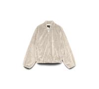 Veste Fausse Fourrure Jaliga Col Italien Femme Vero Moda
