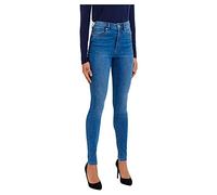 Vero Moda Vmsophia HR Skinny J Gu3112 GA Noos Jeans, Denim Bleu médium, XL / 32L Femme