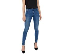 VERO MODA VmTanya Jean coupe skinny taille normale pour femme, Bleu moyen denim, 44W x 32L