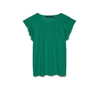 VERO MODA Vmtassa SL Frill Top Noos, Bosphorus, L Femmes