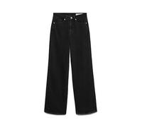 VERO MODA Vmtessa HR Wide Jeans Ra221 GA Noos, Dark Grey Denim, 28W / 30L Femmes