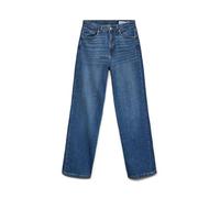 VERO MODA Vmtessa HR Wide Jeans Ra380 GA Noos, Bleu Moyen (Denim Bleu Moyen), 34W / 32L Femme