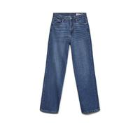 VERO MODA Vmtessa HR Wide Jeans Ra380 GA Noos, Denim Bleu médium, 30W x 32L Femme